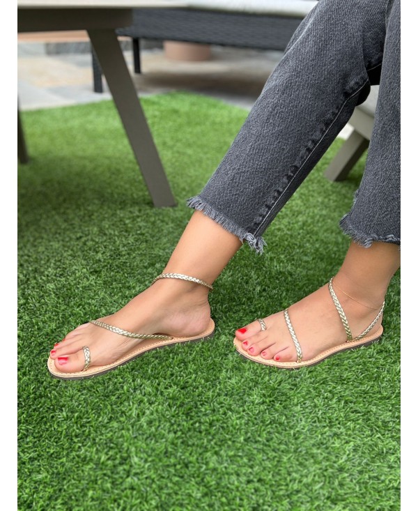 Sandale Gaia gold
